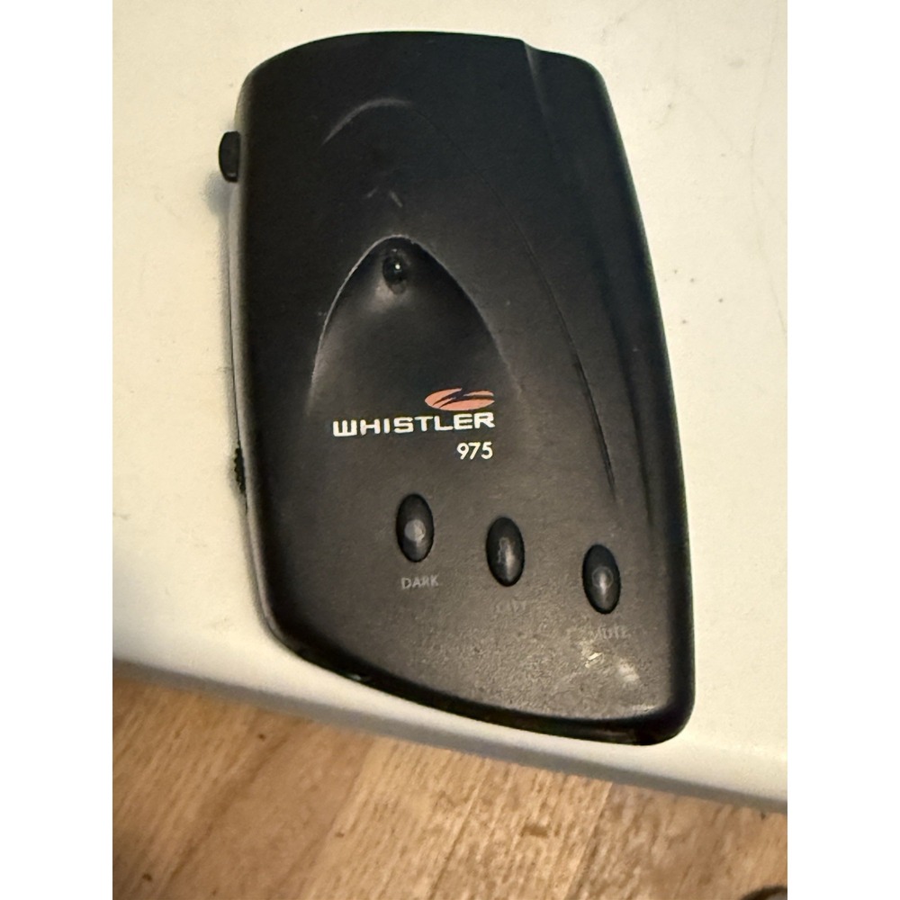Whistler Laser/Radar Detector 975 (detector Only No Cord) Working
